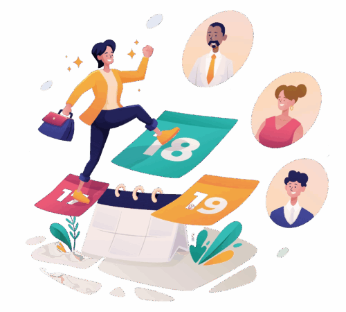 stylish-illustration-focusing-time-management-perfect-productivity-themes